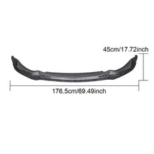Front Bumper Lip Carbon Fiber V11 (for F82/F83) for BMW 4 series F-32 2012-2020 - image 1