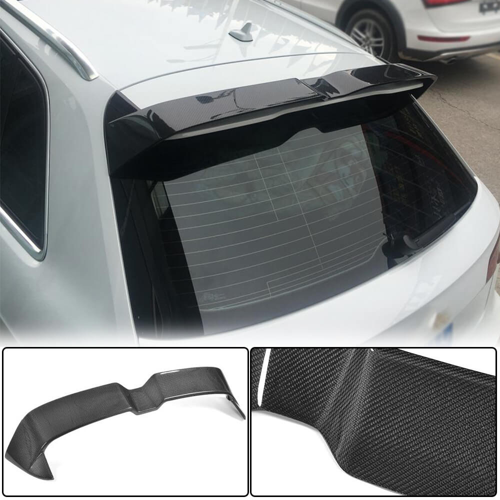 Spoiler V1 (for S-Line HB, Carbon) for Audi A3 2012-2020 - image 1