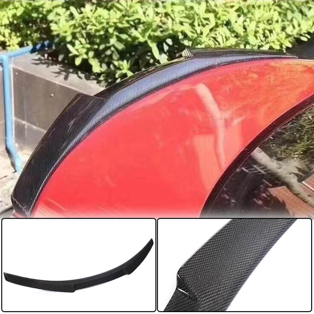 Rear Trunk Spoiler Carbon Fiber (Convertible) for BMW 2 Series F22/23 2014-2021 - image 1