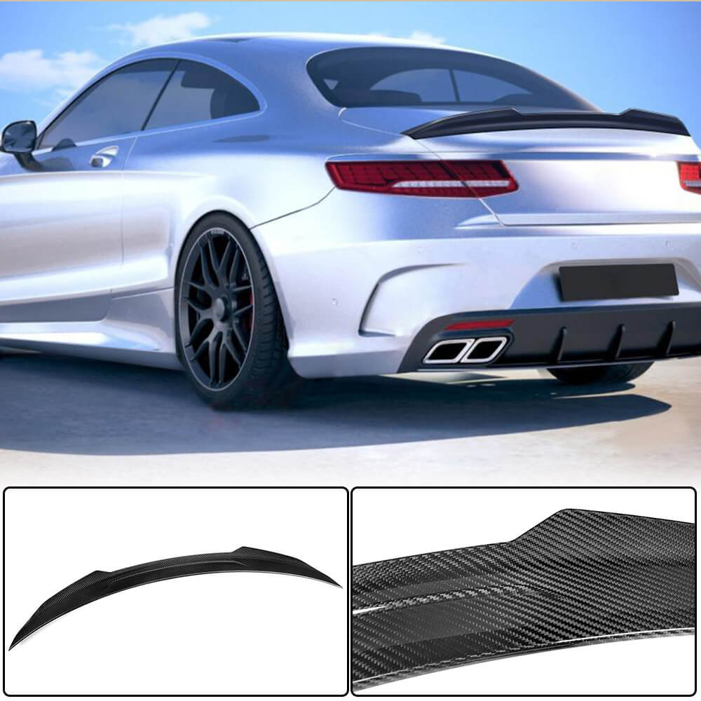 Spoiler V3 (Coupe, Dry Carbon) for Mercedes S-class C217 Coupe 2014-2020 - image 1