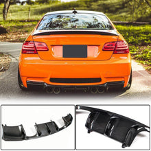 Rear Bumper Diffuser Carbon Fiber V4 (for E92/E93 M3) for BMW 3 series E-90/91/92/93 2005-2011 - image 1
