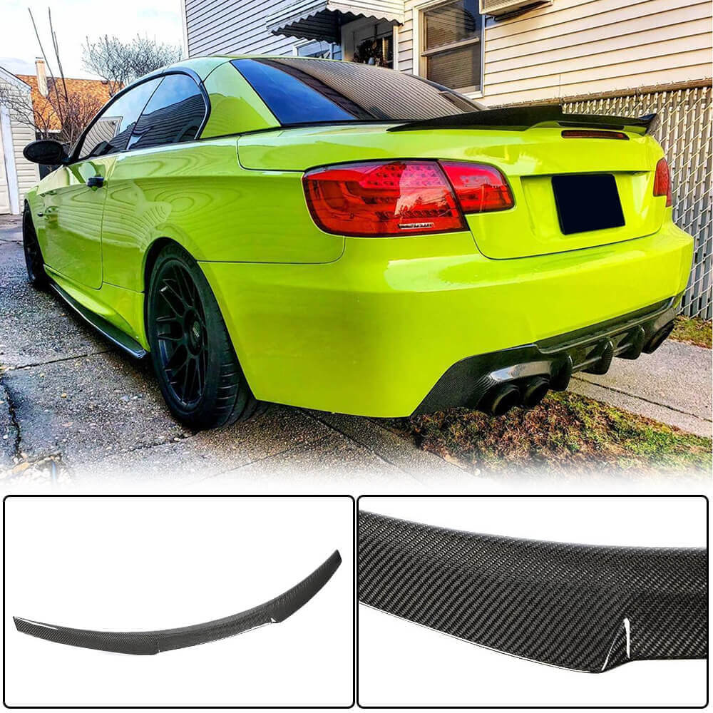 Rear Trunk Spoiler Carbon Fiber V3 (Coupe) for BMW 2 Series F22/23 2014-2021 - image 1