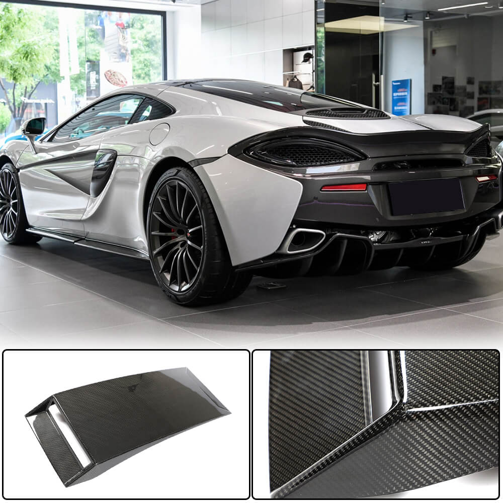 Trunk Lid Cover (Carbon) for McLaren 540C/570S 2015-2020 - image 1