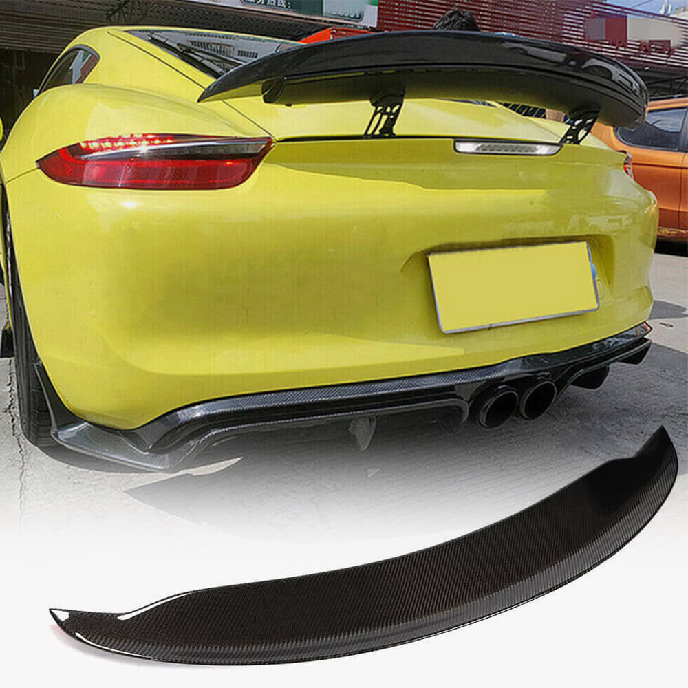 Spoiler (Carbon) for Porsche Boxster/Cayman 981 2013-2016 - image 1