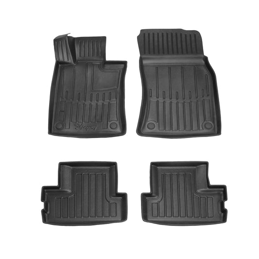 Stingray 3D Rubber Floor Mats (4 pcs) for Mini Cooper R56/57 2006-2014 - image 1