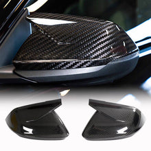 Mirror Covers (2018-2023, Carbon, Without Lane Change Assist) for Audi Q8 2018- - image 1
