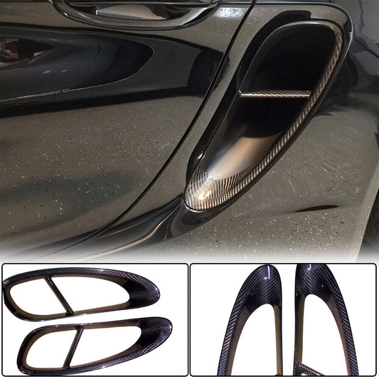Carbon Rear Fender Covers (for Boxster) for Porsche Boxster/Cayman 981 2013-2016 - image 1