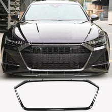 Grille Surround Trim (for RS6, Carbon) for Audi A6 C8 2018- - image 1