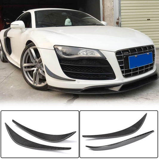 Front Bumper Vents Carbon Fiber for Audi R8 2006-2015 - image 1