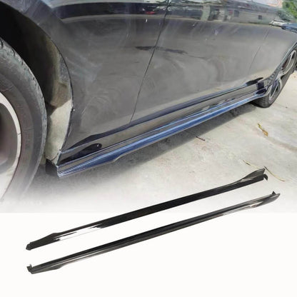 Side Skirts (for E63 AMG 2020-2023, Carbon) for Mercedes E-сlass W213 2016-2023 - image 1