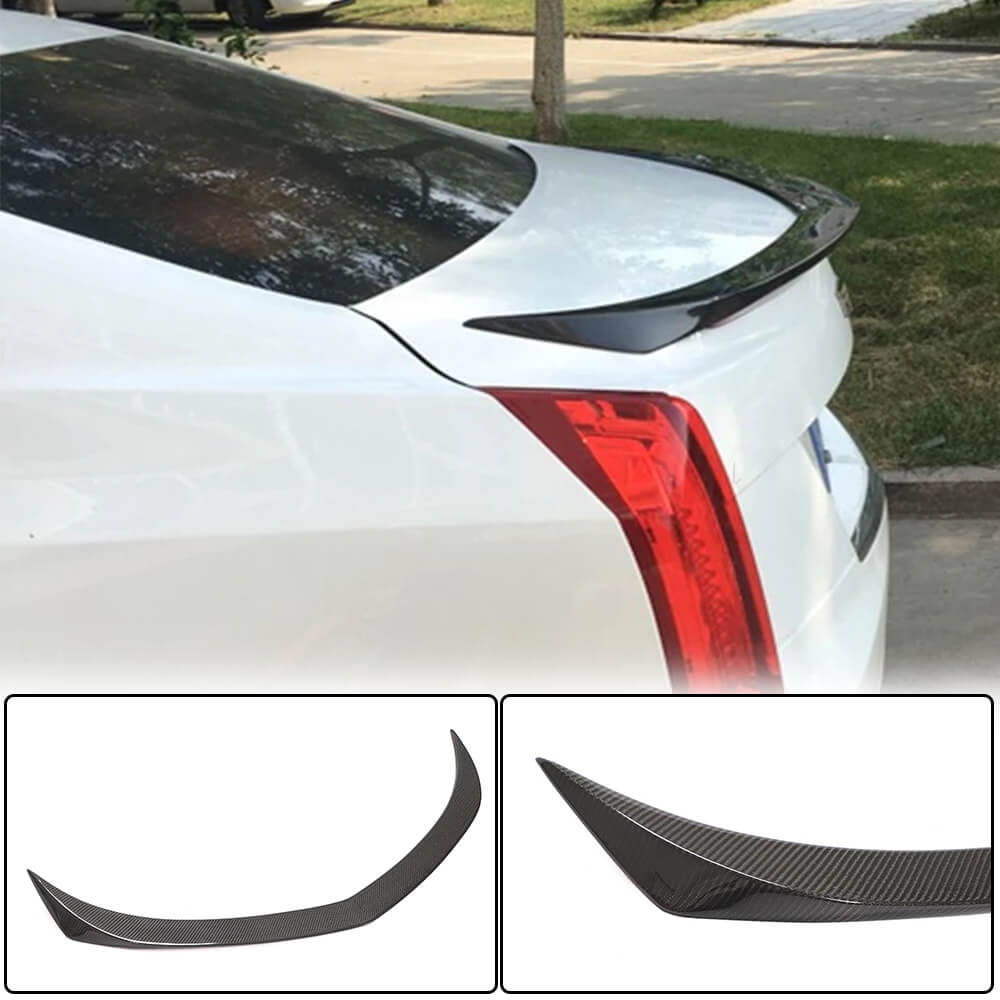 Spoiler V4 (Carbon) for Cadillac ATS 2012-2019 - image 1