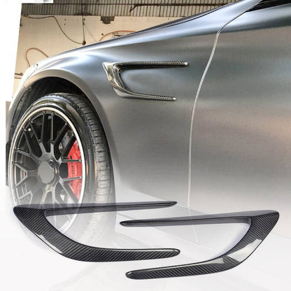 Covers on the front fenders (for coupe/cabriolet C63 AMG 2015-2019, Carbon) for Mercedes C-class W205 2014-2021 - image 1