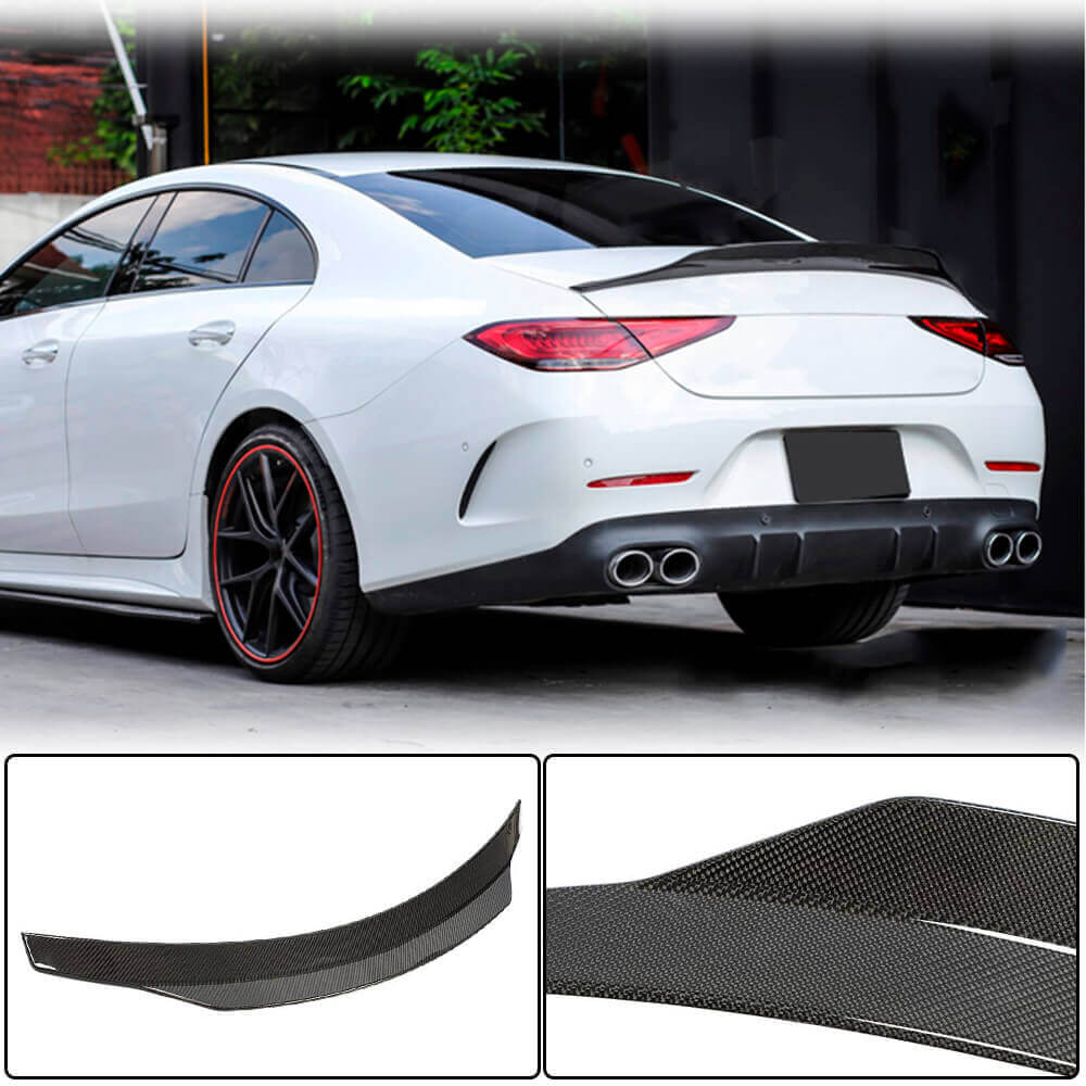 Spoiler V3 (for 2018-2020, Carbon) for Mercedes CLS C257 2018- - image 1