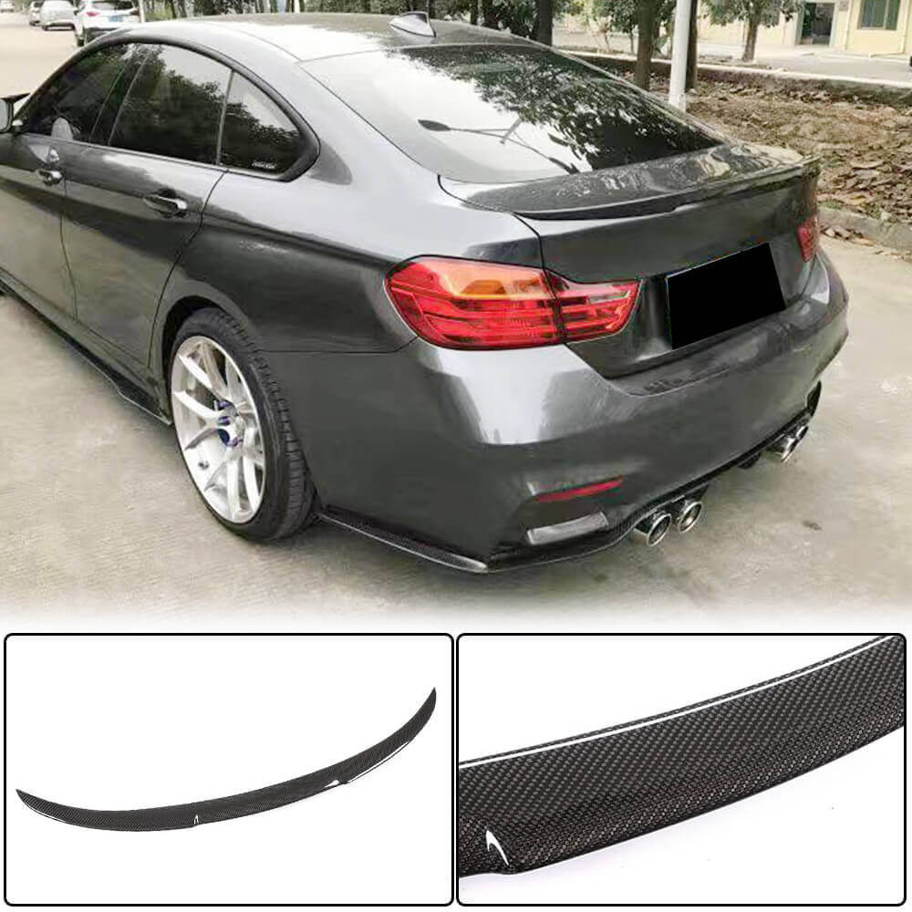 Rear Trunk Spoiler Carbon Fiber V7 (for F36) for BMW 4 series F-32 2012-2020 - image 1