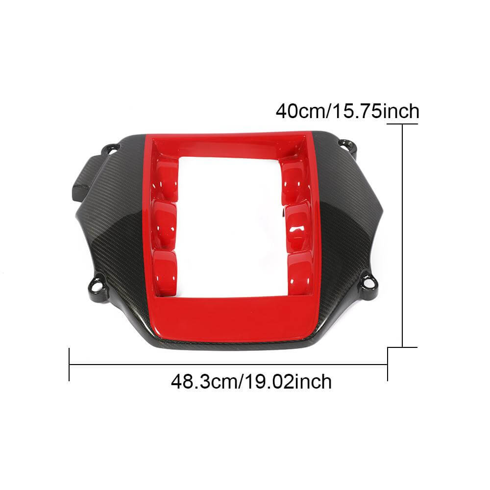 Engine Cover (2009-2015, Carbon) for Nissan GT-R 2008-2025 - image 1