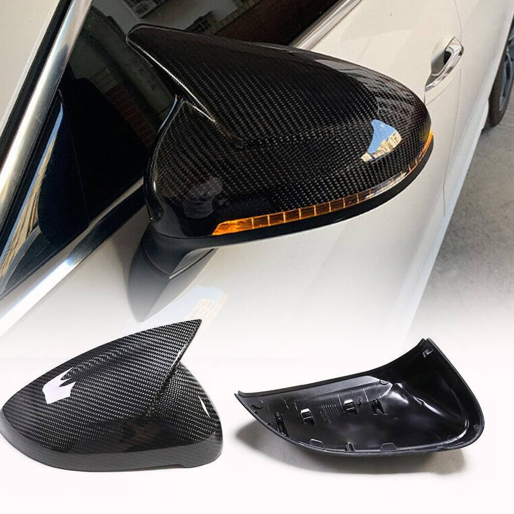 Mirror Covers V1 (Carbon) for Audi A4 B9 2015-2024 - image 1