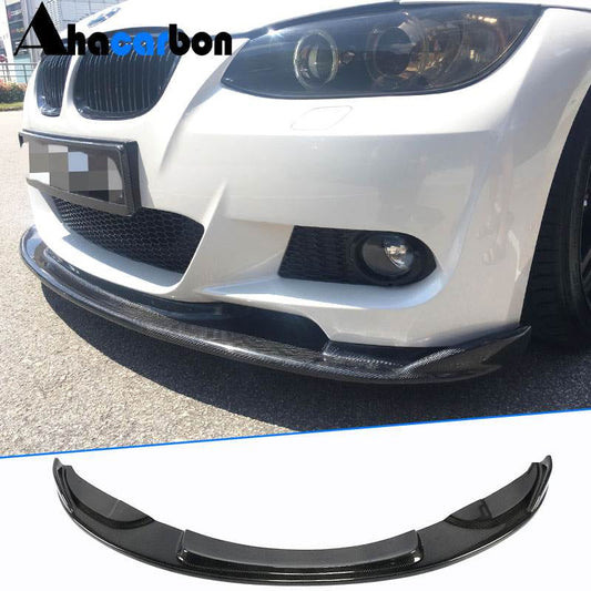 Front Bumper Lip Carbon Fiber V4 (for M3) for BMW 3 series E-90/91/92/93 2005-2011 - image 1