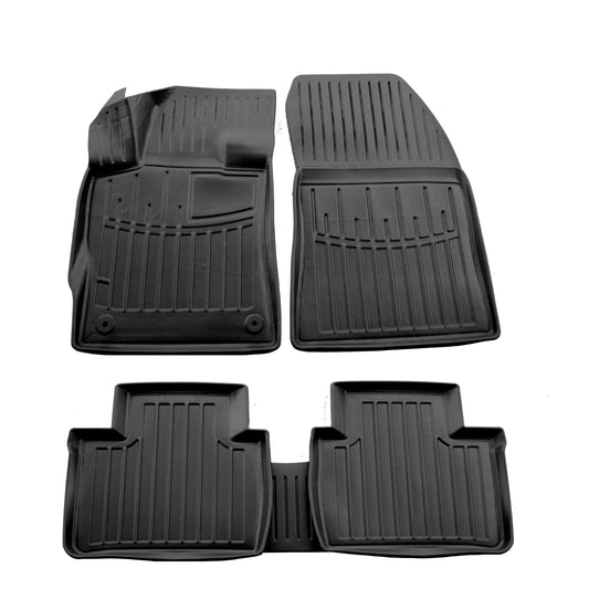 Rubber Floor Mats Stingray 3D (Crossover, 5 pcs) for Peugeot 408 2022- - image 1