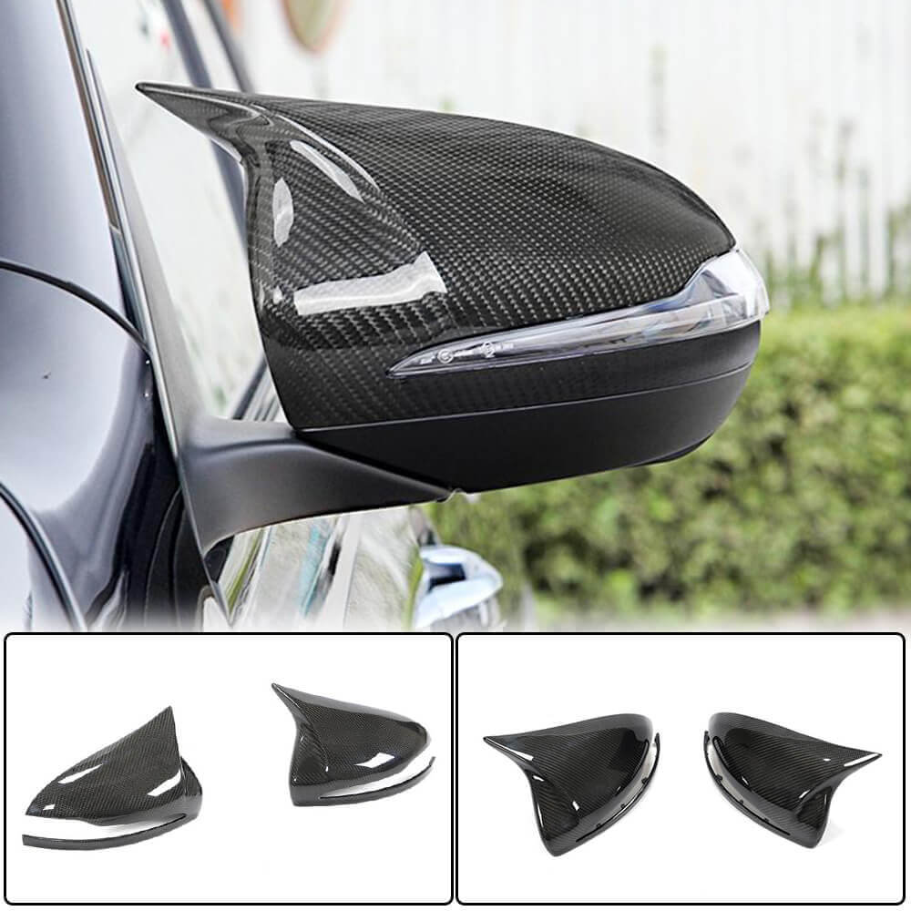 Mirror Caps V4 (Carbon) for Mercedes C-сlass W205 2014-2021 - image 1