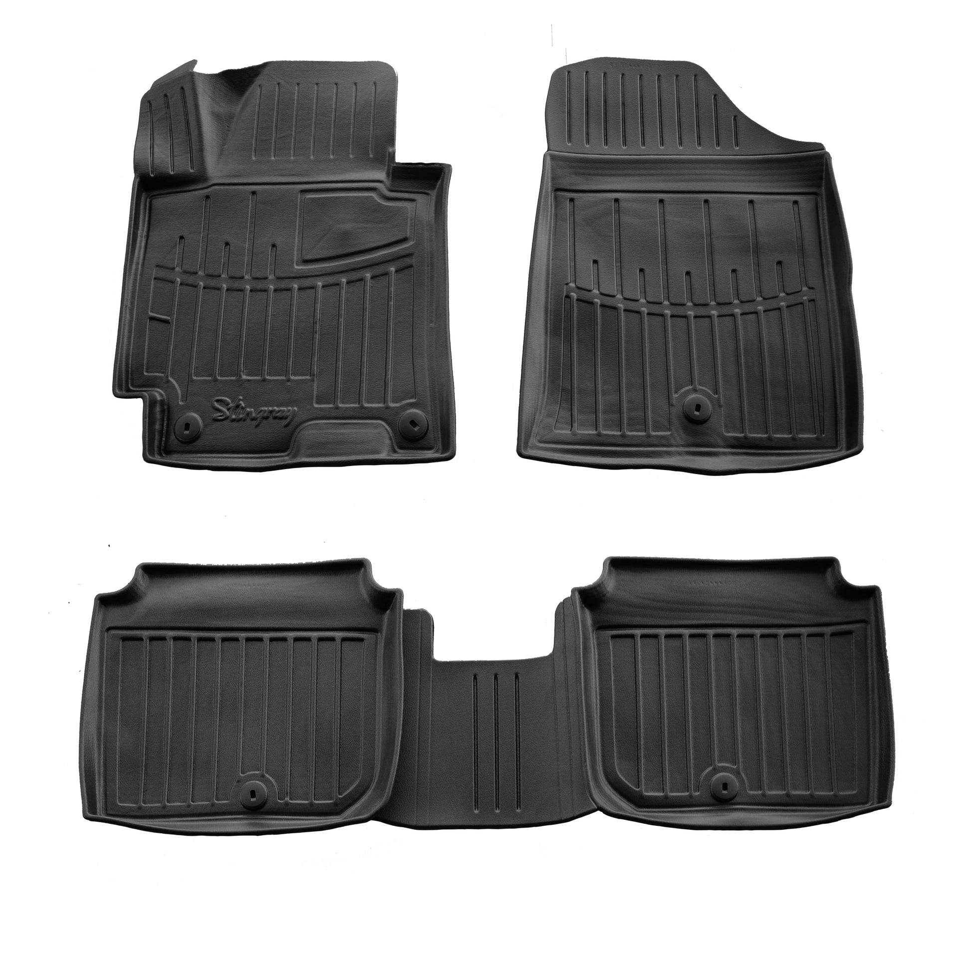 Rubber Floor Mats Stingray 3D (5 pcs) for Hyundai Elantra (MD/UD) 2011-2015 - image 1