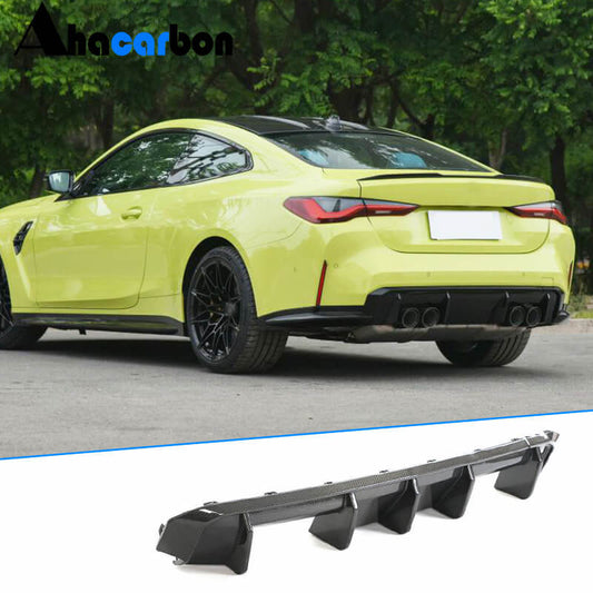 Rear Bumper Diffuser Carbon Fiber V1 (for G80) for BMW 3 series G20/21 2018- - image 1