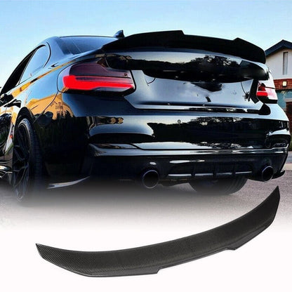 Rear Trunk Spoiler Carbon Fiber V4 (Coupe) for BMW 2 Series F22/23 2014-2021 - image 1