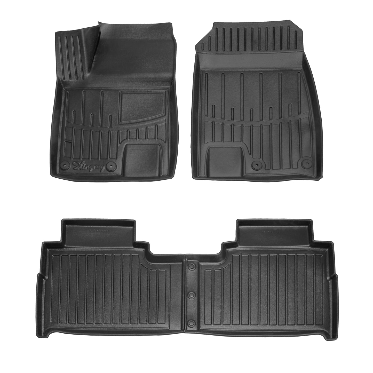 Stingray 3D Rubber Floor Mats (4 pcs) for Jetour T2 2024- y. - image 1