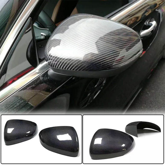 Mirror Covers (2018-2021, Carbon) for Mercedes A-сlass W177 2018- - image 1