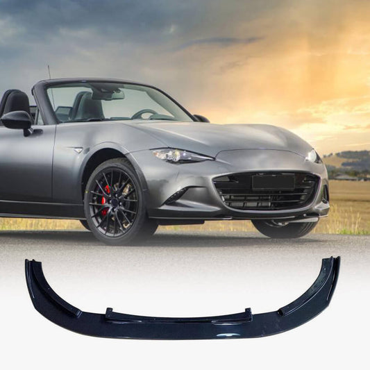 Front Bumper Lip V1 (2022+, Carbon) for Mazda MX-5 2014- - image 1