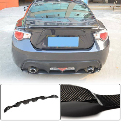 Rear Bumper Diffuser V2 (Carbon) for Subaru BRZ 2012-2021 - image 1