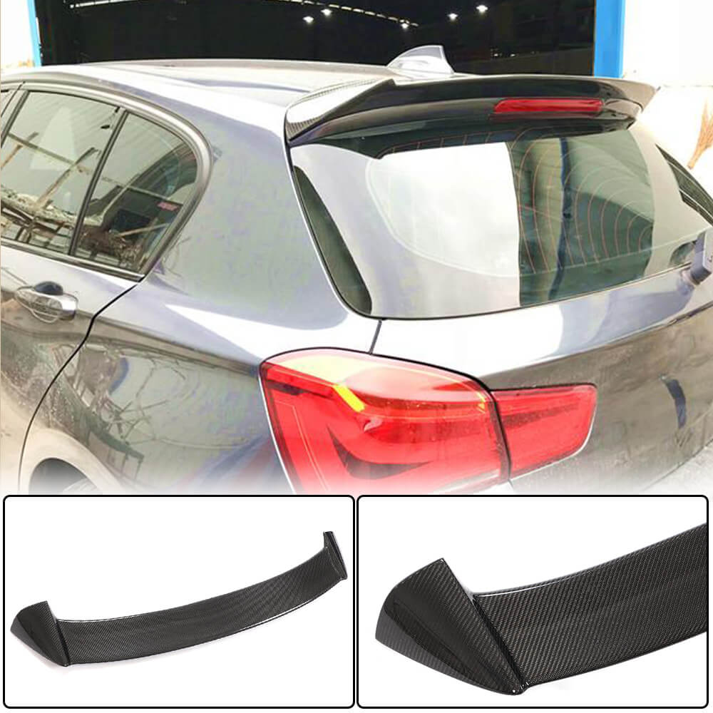 Rear Roof Spoiler Carbon Fiber V1 (F20/F21) for BMW 1 series F20/21 2011-2019 - image 1