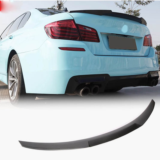 Rear Trunk Spoiler Carbon Fiber V6 (SD) for BMW 5 series F-10/11/07 2010-2016 - image 1