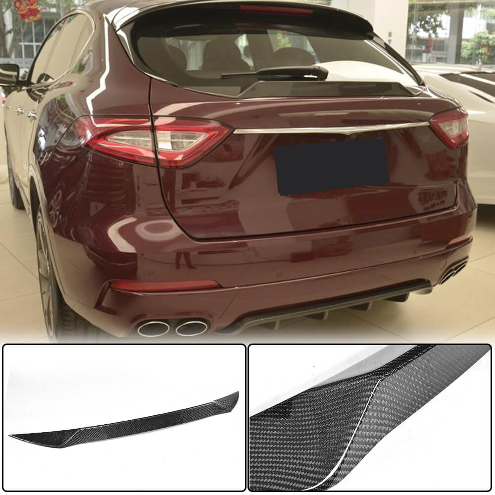Lower Spoiler V2 (Carbon) for Maserati Levante 2016- - image 1