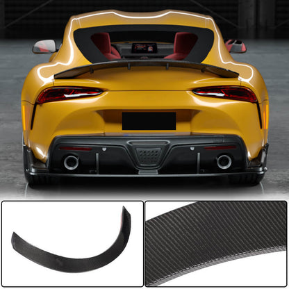 Spoiler V2 (Carbon) for Toyota Supra 2019- - image 1