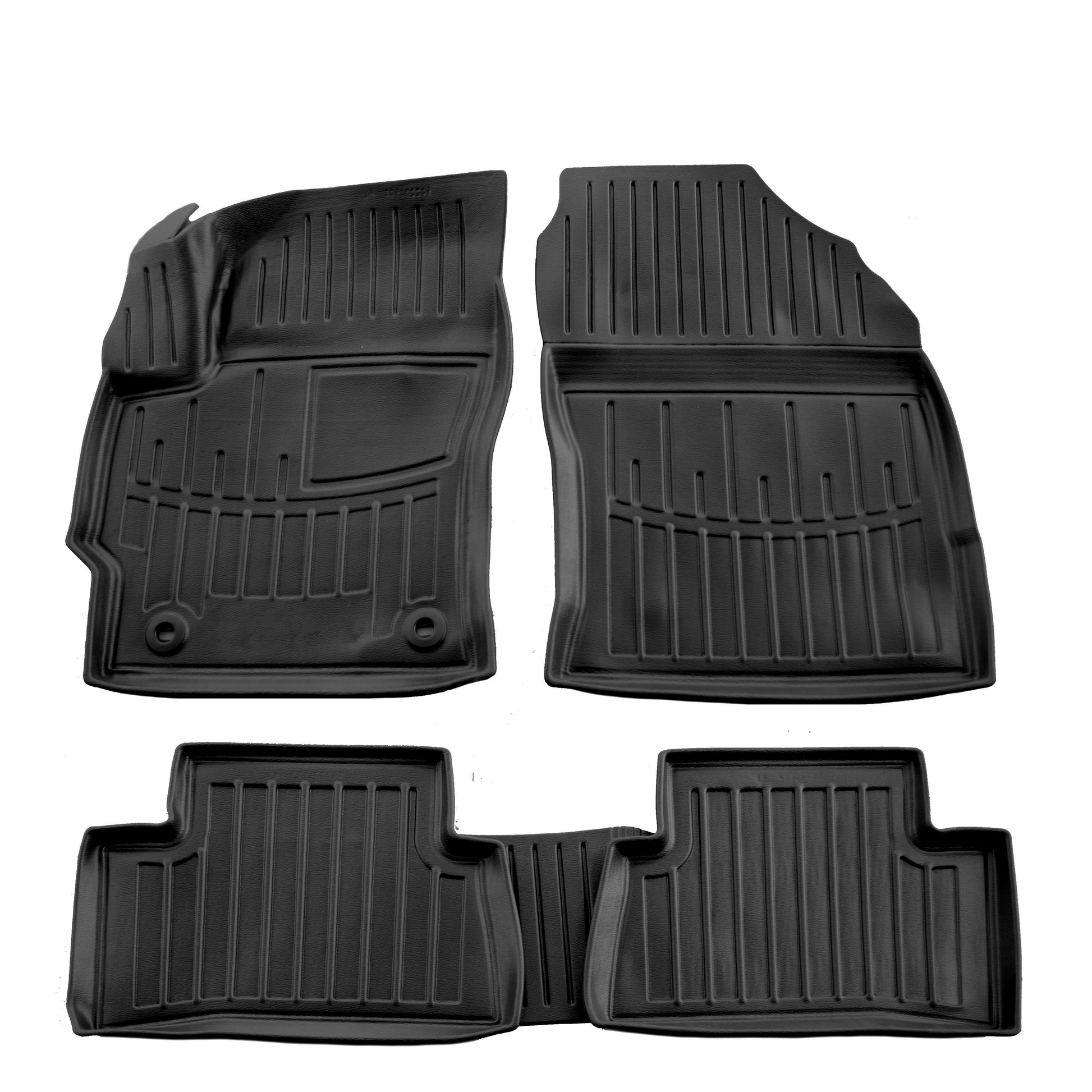 Rubber Floor Mats Stingray 3D (5 pcs) for Toyota Corolla Cross 2020- - image 1