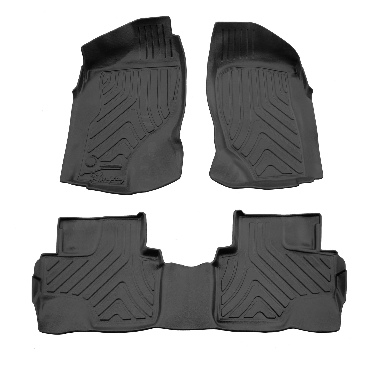 Stingray 3D Rubber Floor Mats (5-door, 3 pcs) for Nissan Terrano R20 1993-2007 - image 1