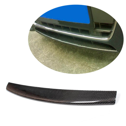 Front bumper lip V1 (for Base 2007-2011, Carbon) for Audi A5 2007-2015 - image 1