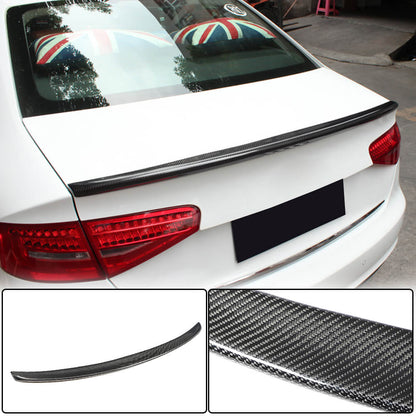 Spoiler V2 (for Base 2011-2015, Carbon) for Audi A4 B8 2007-2015 - image 1