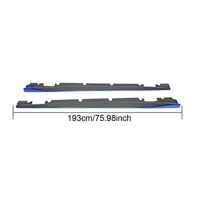 Side Skirts V2 (for HB, Carbon) for Mercedes CLA C117 2013-2019 - image 1