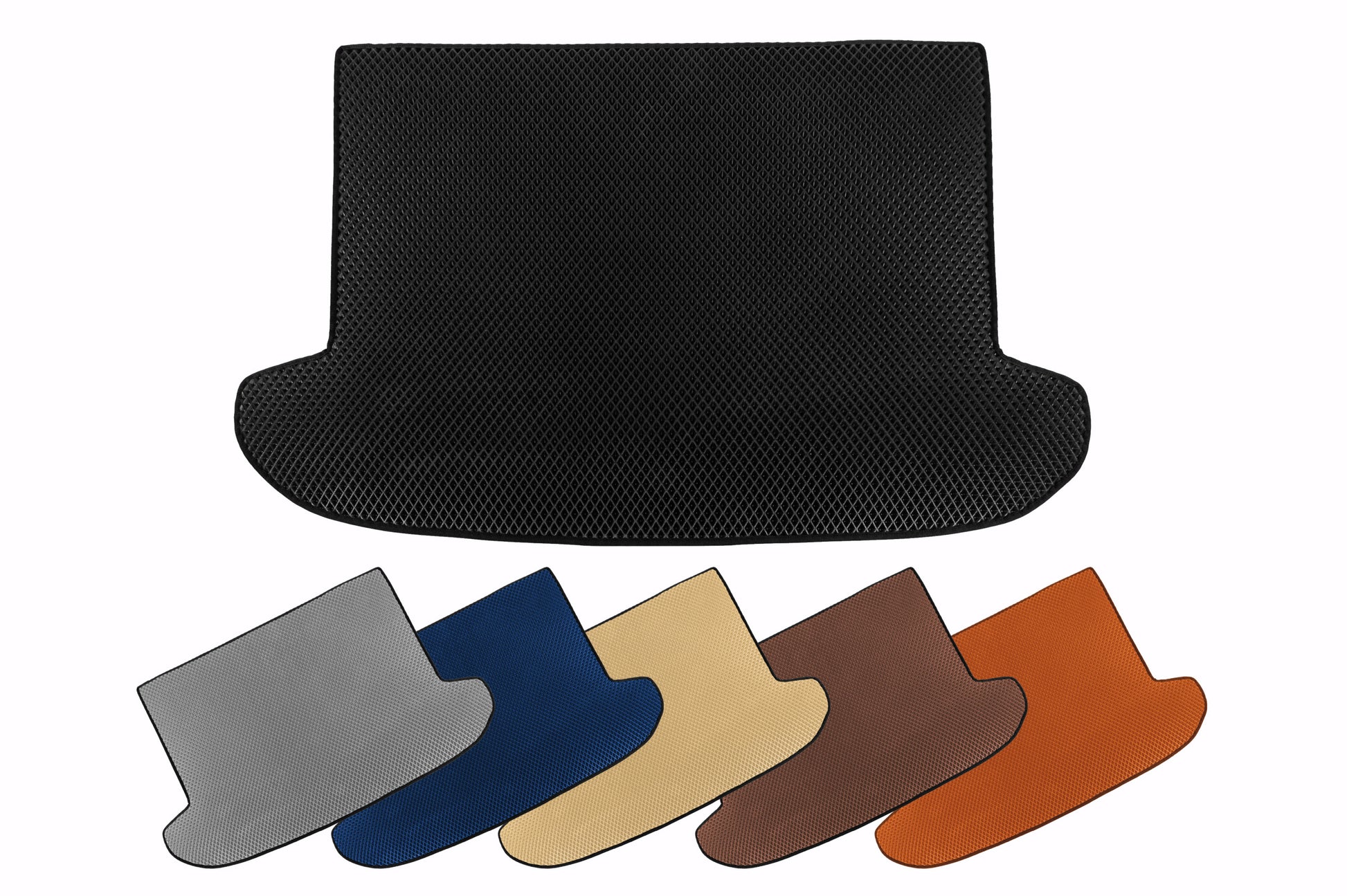 EVA Trunk Mat (3-Door, Black) for Mitsubishi Colt 2004-2012 - image 1