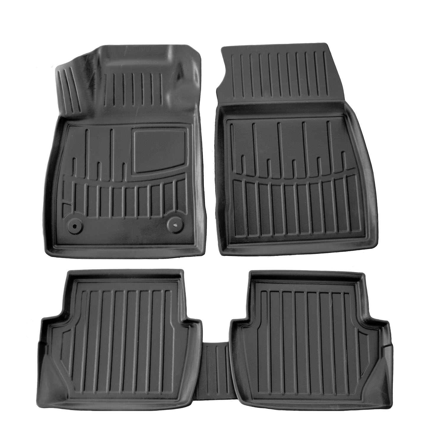 Rubber Floor Mats Stingray 3D (5 pcs) for Ford Fiesta 2017- - image 1