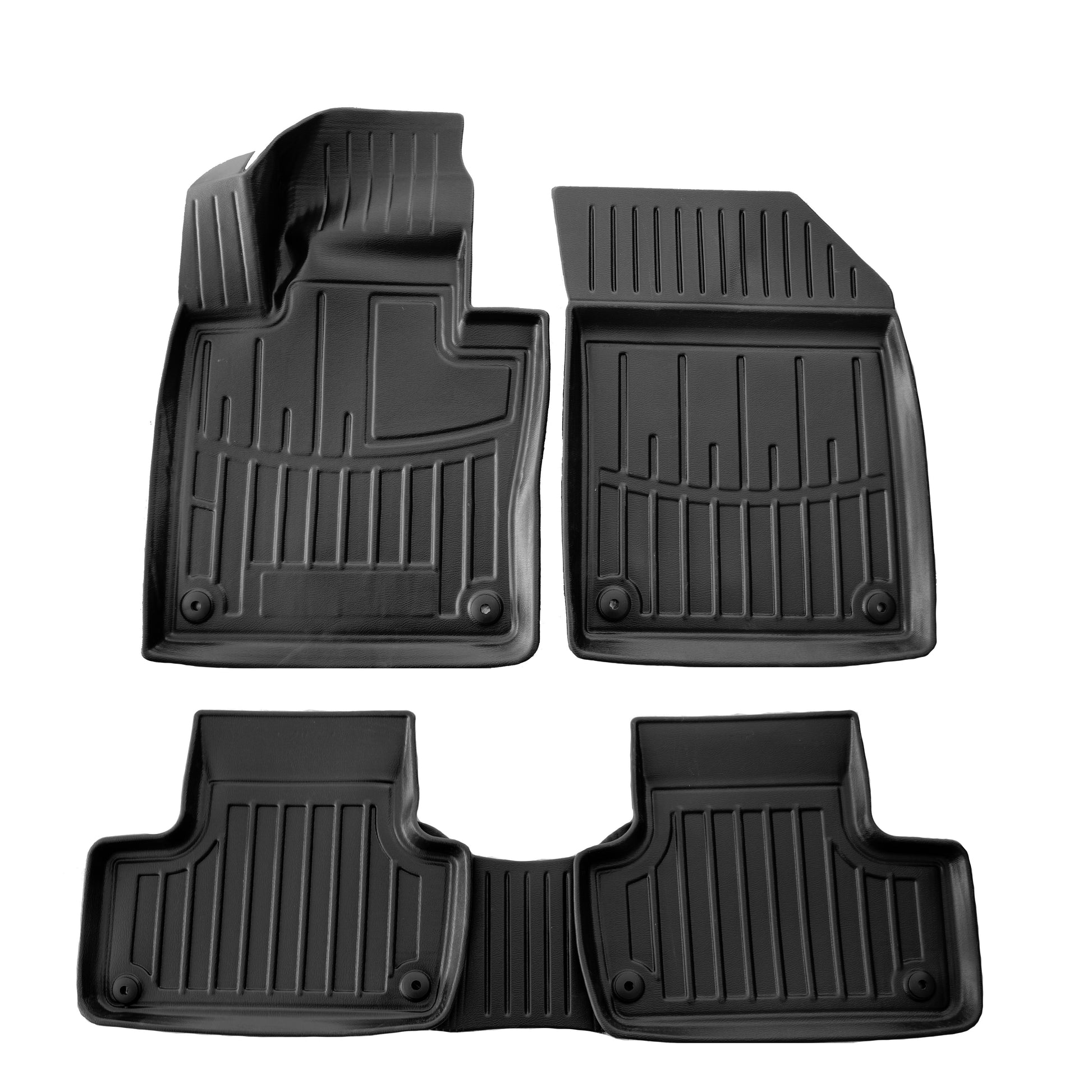 Rubber Floor Mats Stingray 3D (5 pcs) for Volvo XC60 2017- - image 1