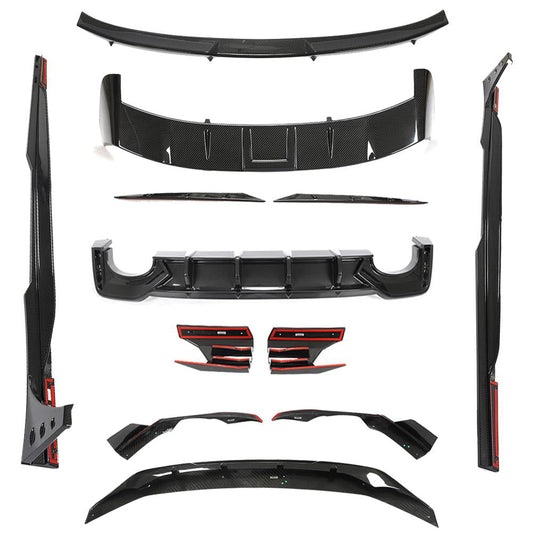 Body kit set (Carbon) for Audi A6 C8 2018- - image 2