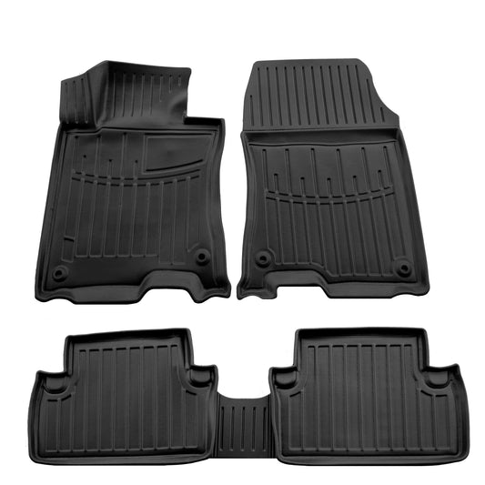 Rubber Floor Mats Stingray 3D (5 pcs) for Honda Accord VIII 2008-2012 - image 1