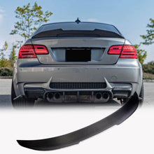 Rear Trunk Spoiler Carbon Fiber V1 (SD) for BMW 3 series E-90/91/92/93 2005-2011 - image 1