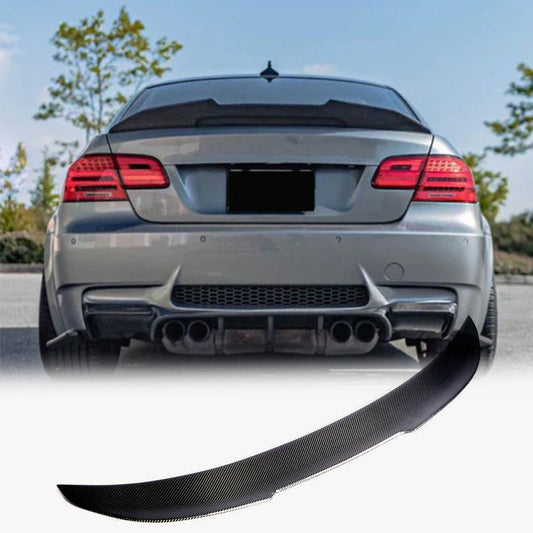 Rear Trunk Spoiler Carbon Fiber V1 (SD) for BMW 3 series E-90/91/92/93 2005-2011 - image 1
