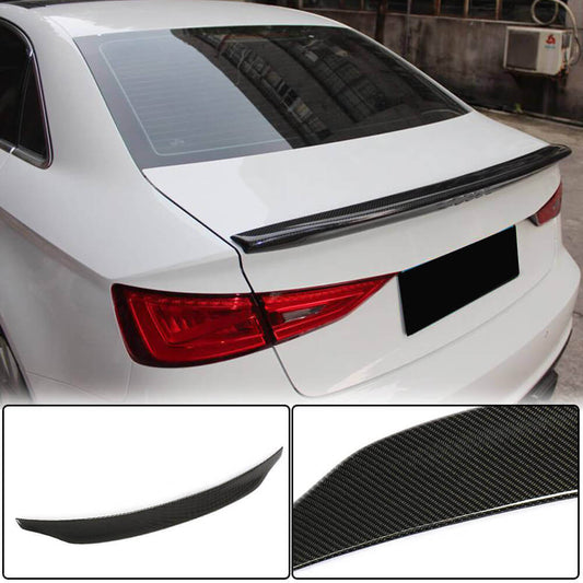 V7 Spoiler (for Sedan, Carbon) for Audi A3 2012-2020 - image 1