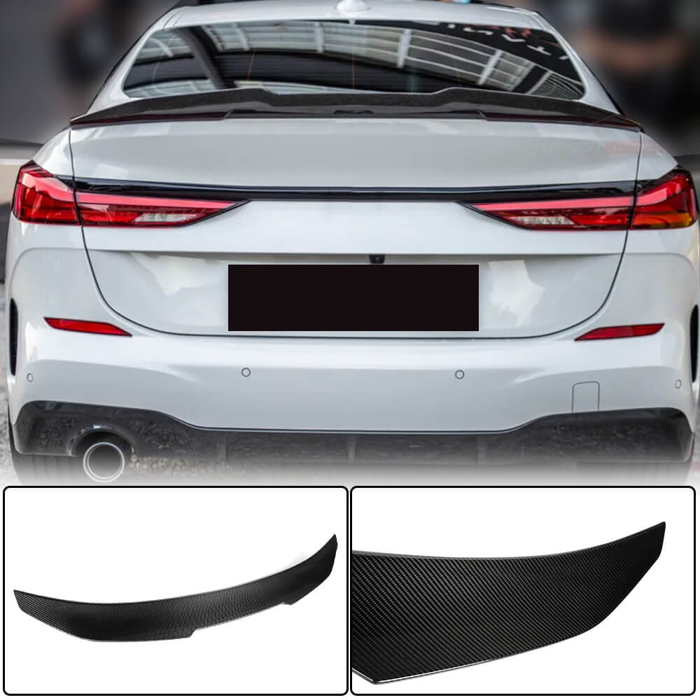 Rear Trunk Spoiler Carbon Fiber V1 for BMW 2 Series Gran Coupe F44 - image 1