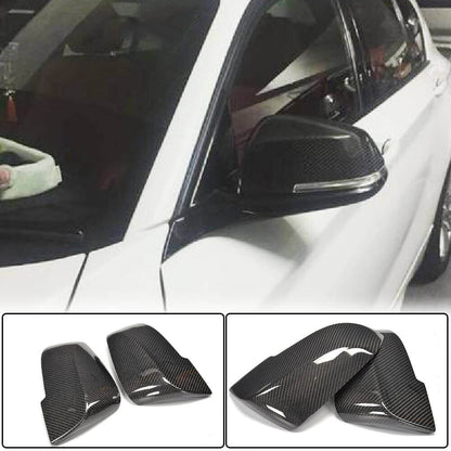 Mirror Covers V3 (Carbon) for BMW 7 Series F01/F02 2008-2015 - image 1