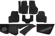 Textile Floor Mats Premium (3 Rows, Black) for Toyota Land Cruiser Prado 120 2002-2009 - image 1